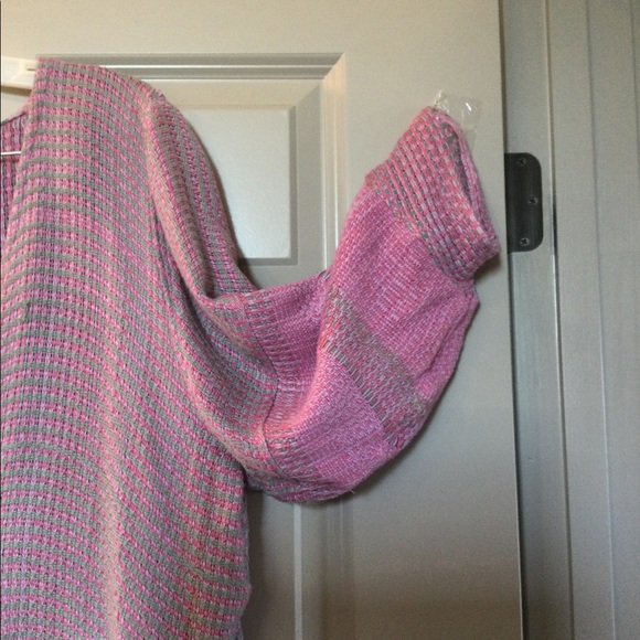 HAND WOVEN of soft Bamboo yarn, DESIGNED & Seamstress HAND MADE Jacket sz XL. - Picture 2 of 8